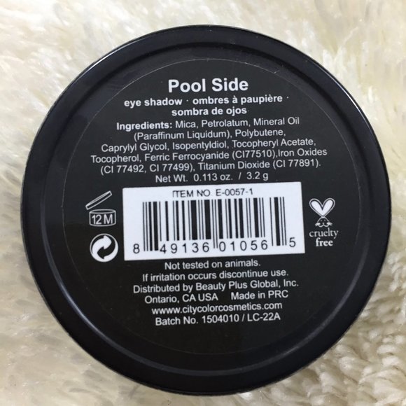 City Color Pool Side Eye Shadow Make Up BRAND NEW - Picture 2 of 4